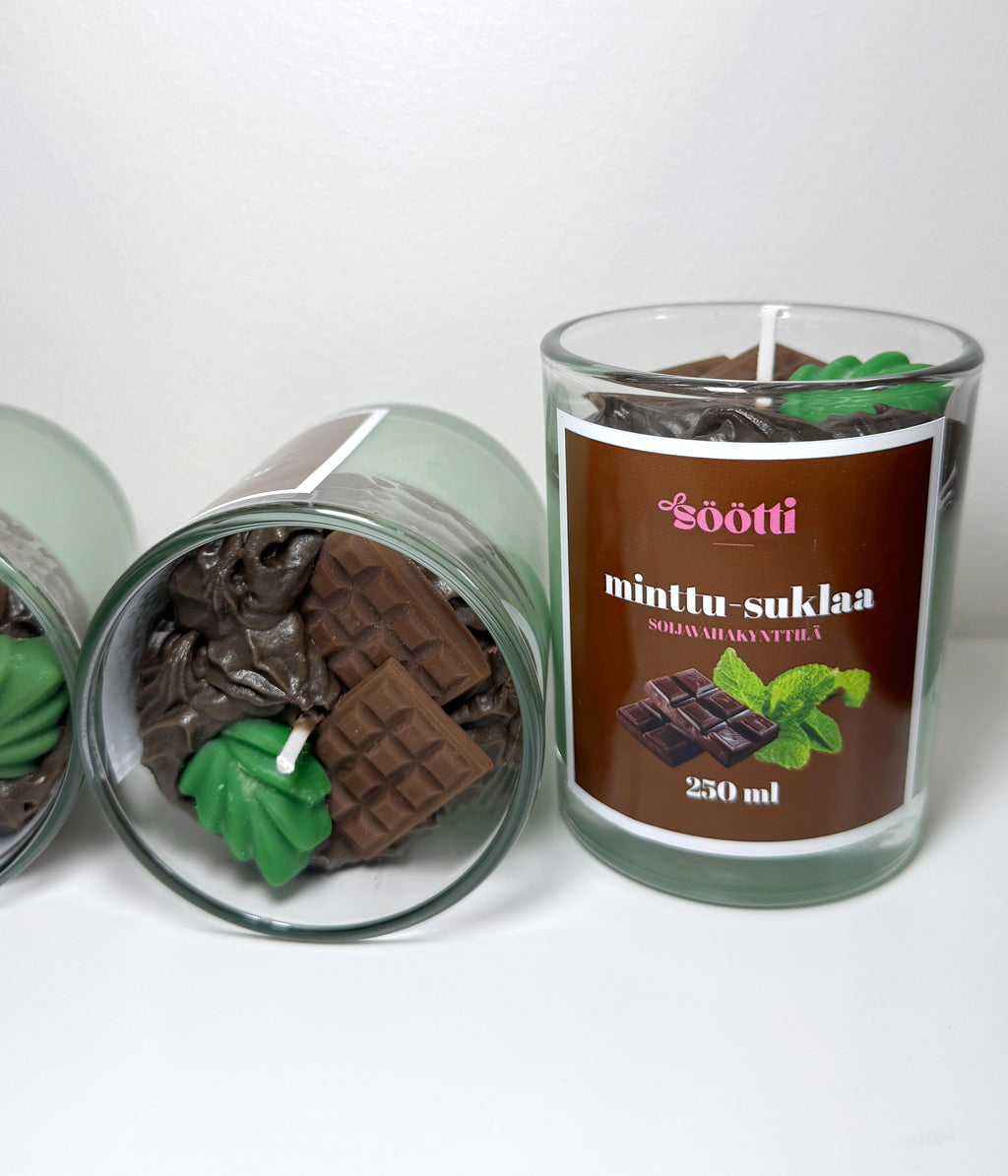 Minttusuklaa-kynttilä