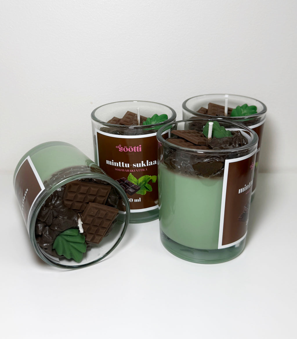 Minttusuklaa-kynttilä